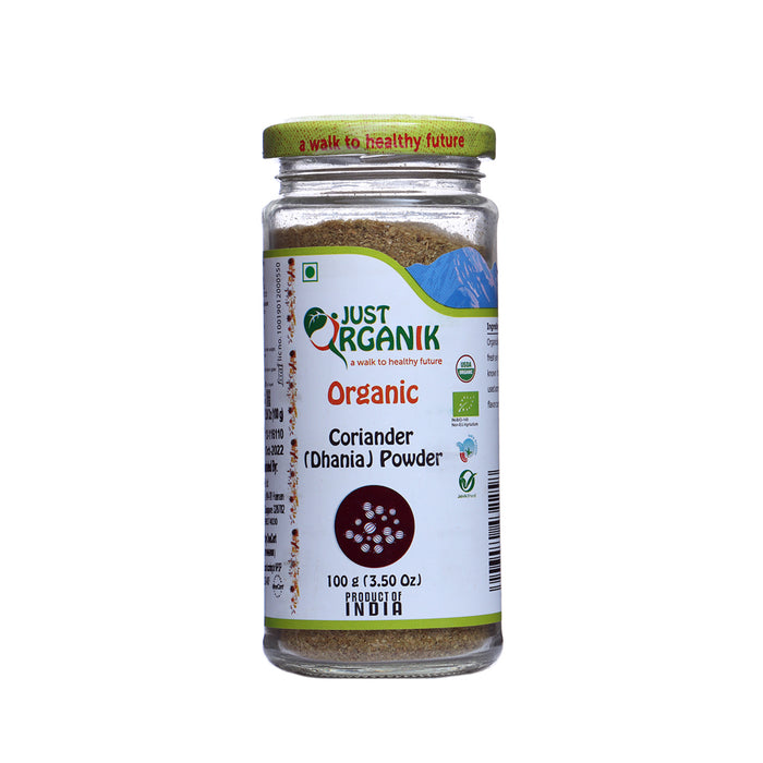 Just Organik Organic Coriander / Dhania Powder