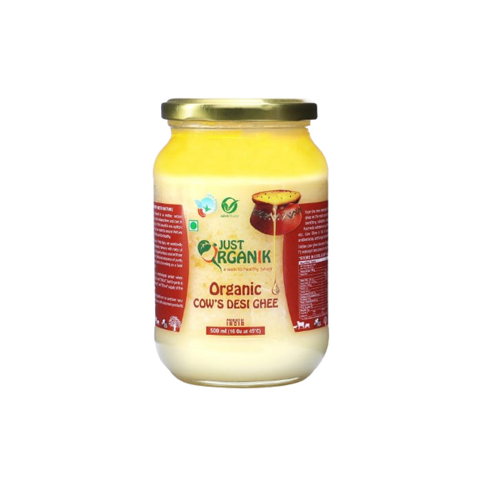 Just Organik Organic Desi Cow Ghee _100% Pure