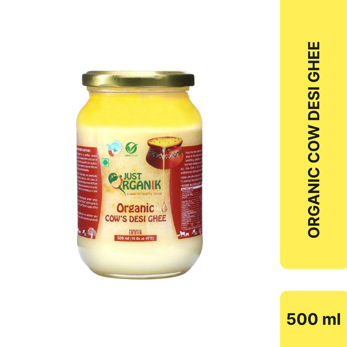 Just Organik Organic Desi Cow Ghee _100% Pure