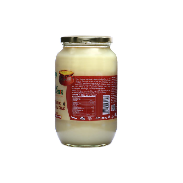 Just Organik Organic Desi Cow Ghee _100% Pure