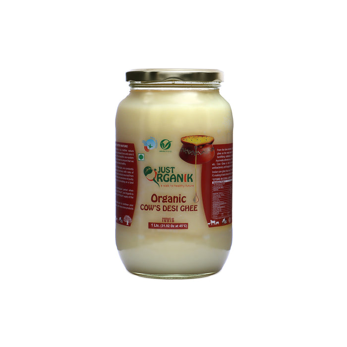 Just Organik Organic Desi Cow Ghee _100% Pure