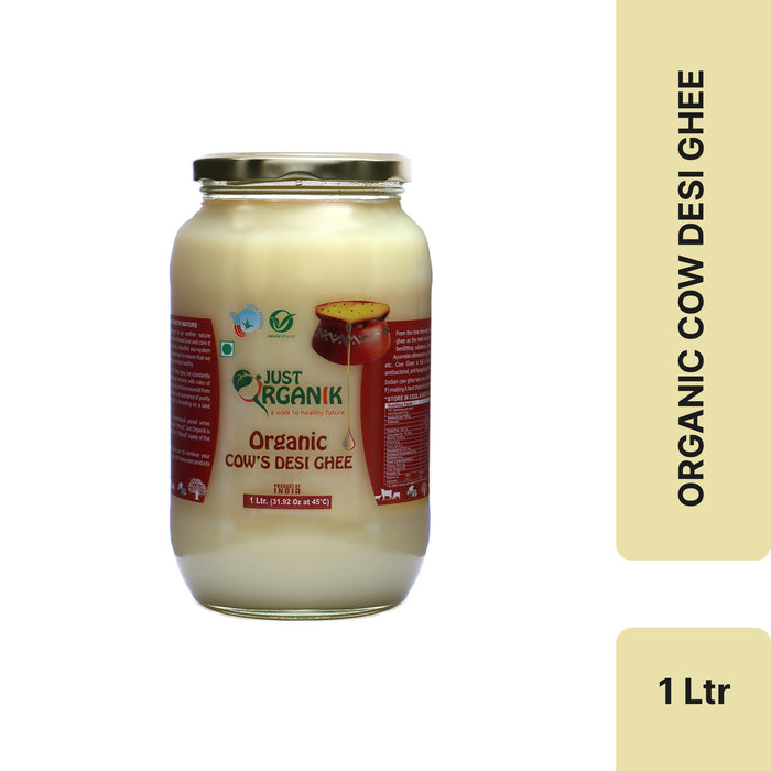 Just Organik Organic Desi Cow Ghee _100% Pure