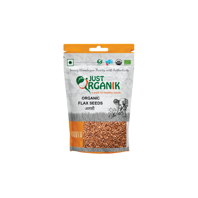 Just Organik Organic Flax Seeds