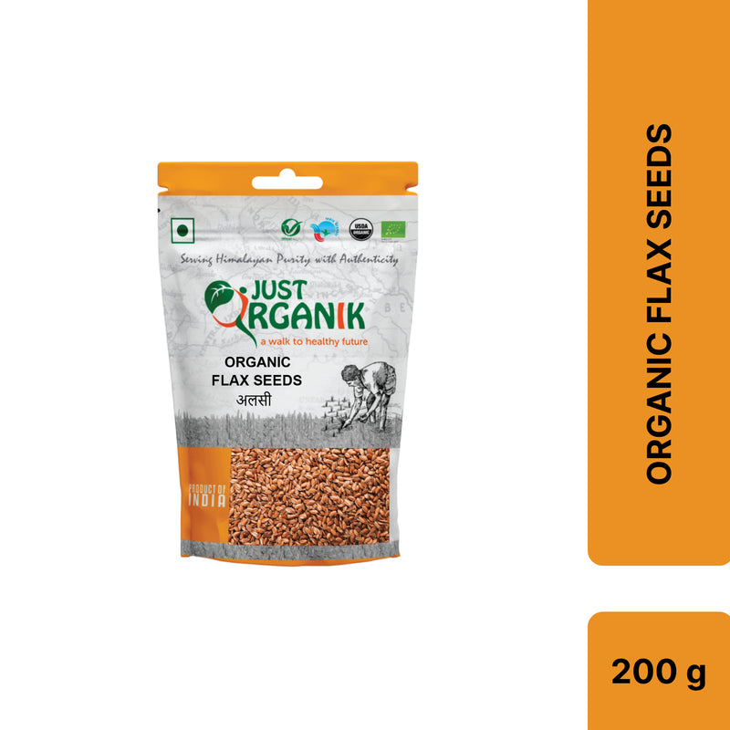 Just Organik Organic Flax Seeds