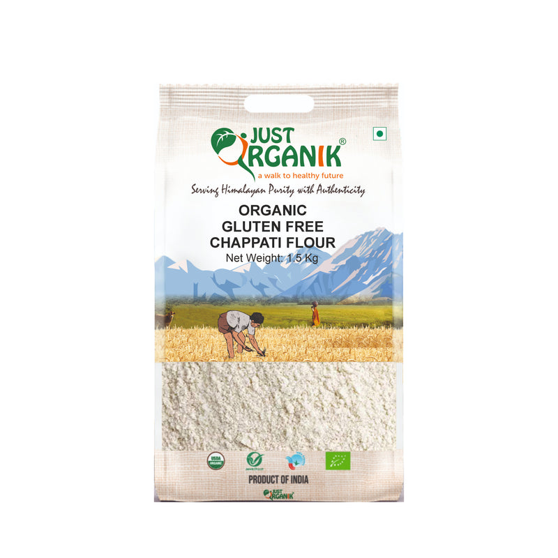 Just Organik Organic Gluten Free Chapati Flour