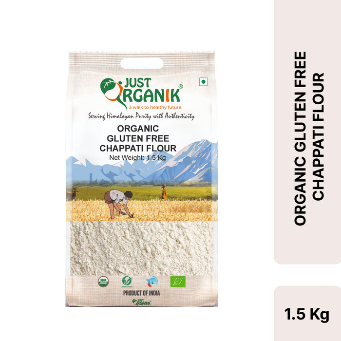 Just Organik Organic Gluten Free Chapati Flour