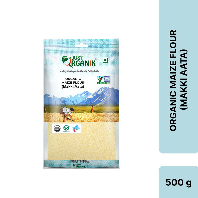 Just Organik Organic Maize (makki atta) Flour