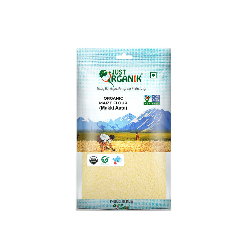 Just Organik Organic Maize (makki atta) Flour