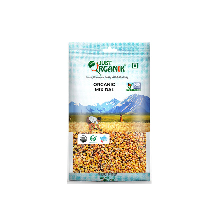 Just Organik Organic Mix Dal (Dal Panchrangi)