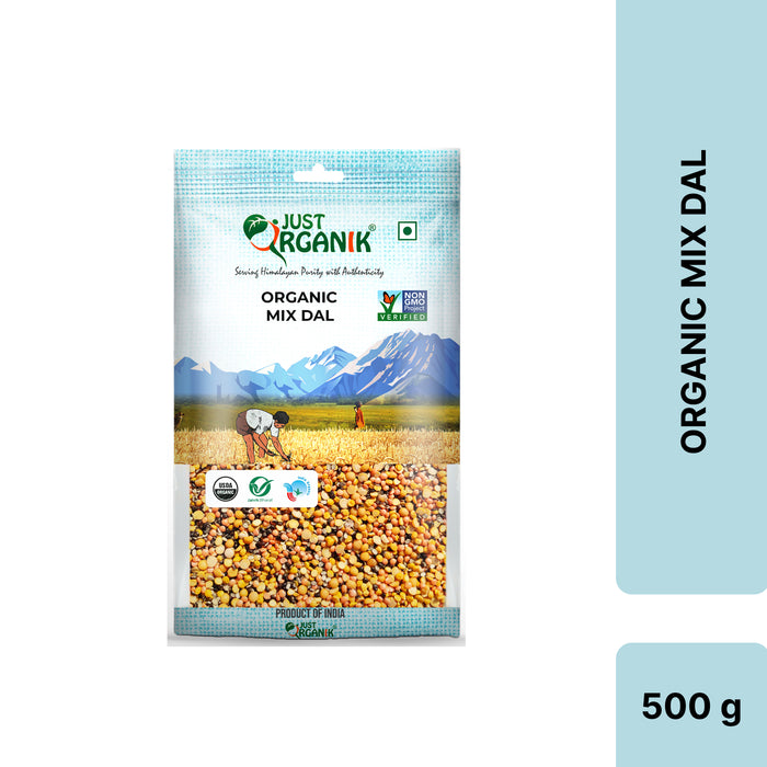 Just Organik Organic Mix Dal (Dal Panchrangi)