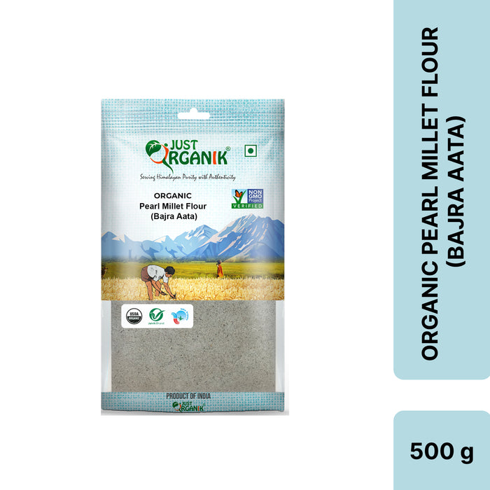 Just Organik Organic Bajra (Pearl Millet) Flour