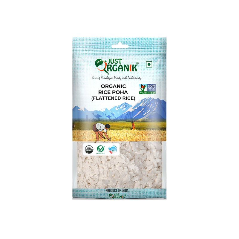Just Organik White Rice Poha