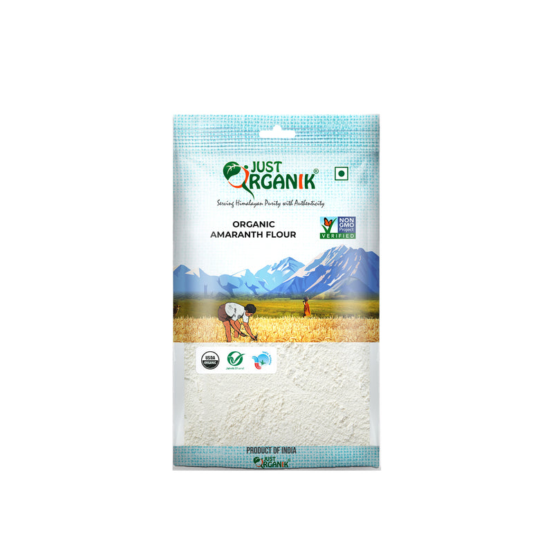 Just Organik Organic Amaranth Flour (Rajgira Flour)