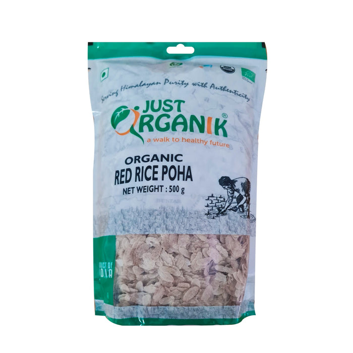 Just Organik Organic Red Rice Poha
