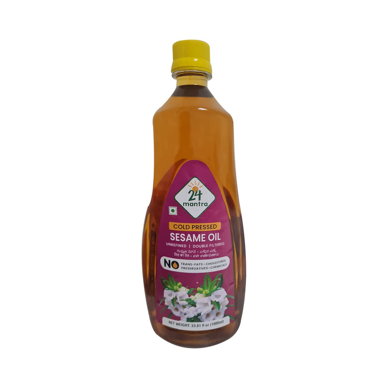 24 Mantra Cold Pressed Sesame Oil