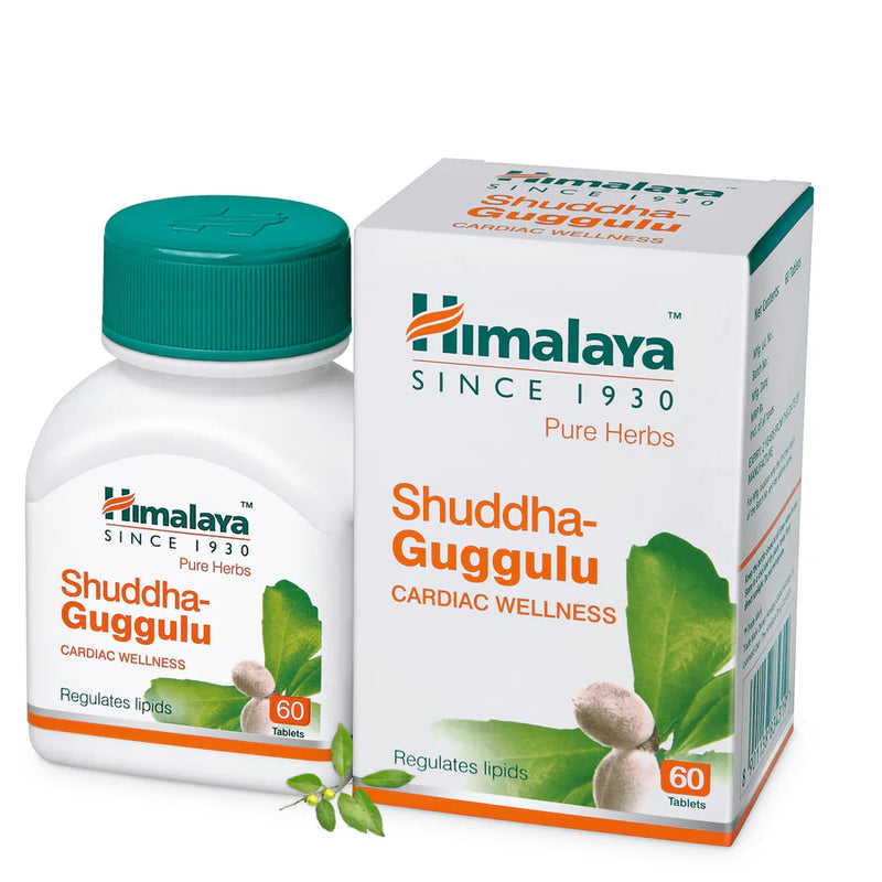 Himalaya Shuddha-Guggulu Cardiac Wellness 60's (Ind Pack)