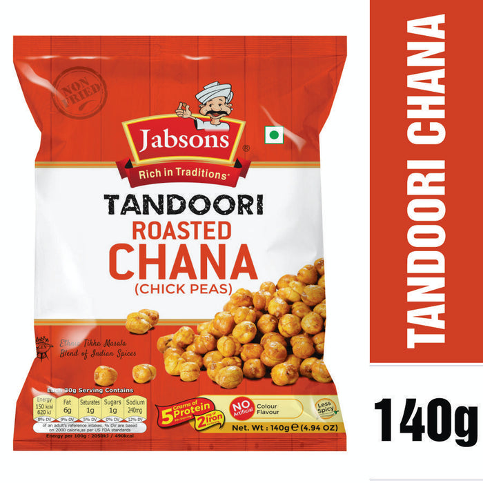 Jabsons Roasted Tandoori Chana 140g