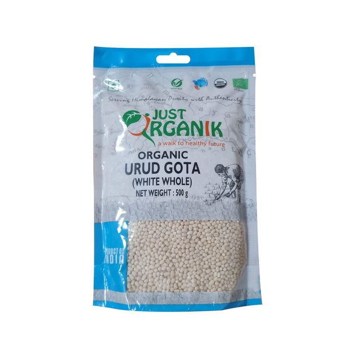 Just Organik Organic White Whole Urad Dhal