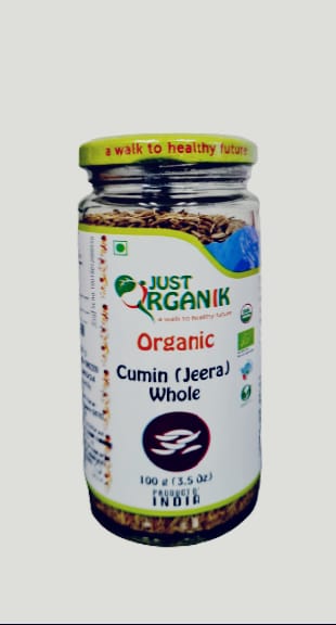 Just Organik Organic Whole Cumin (Jeera)