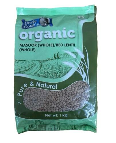 Uncle Cook's Organic Masoor Whole with Skin