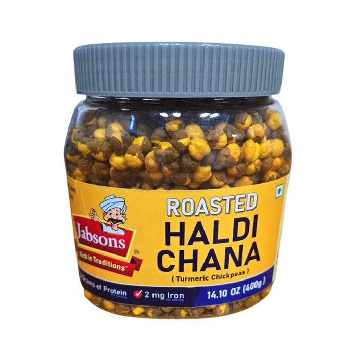 Jabsons Mahabaleshwar Roasted Chana (Turmeric) 400g