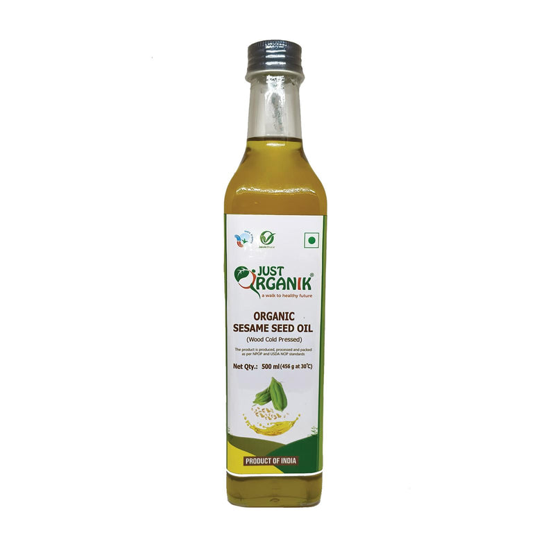 Just Organik Organic Sesame Oil (Wood Cold Pressed)