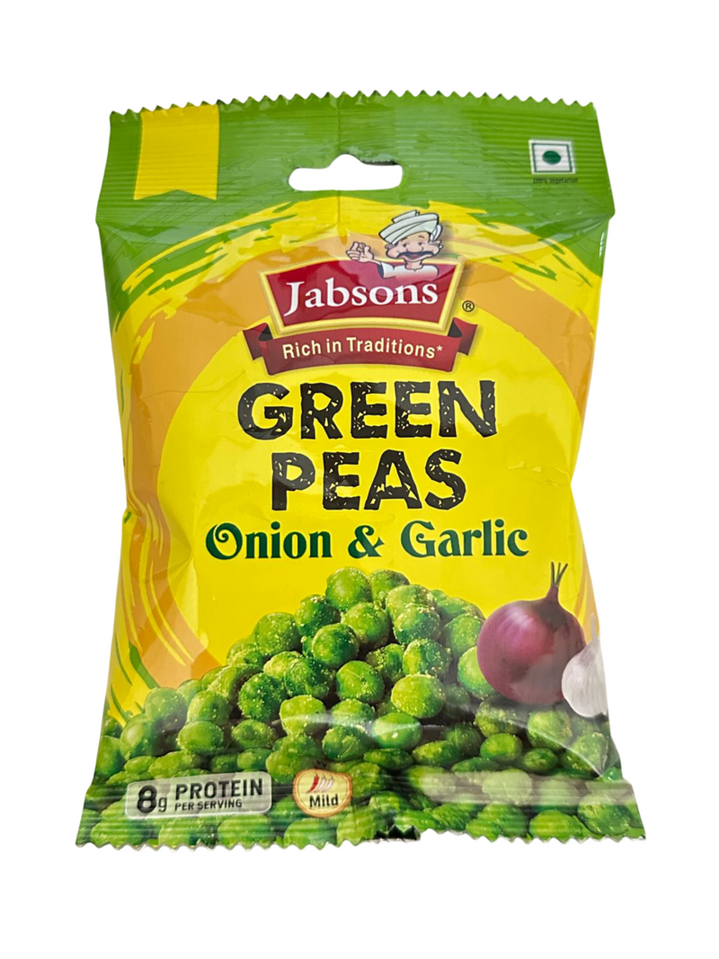 Jabsons Green Peas Onion & Garlic 60g
