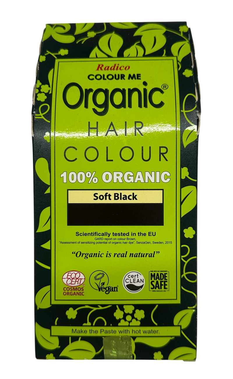 Radico Soft Black Natural Hair Colour 100g