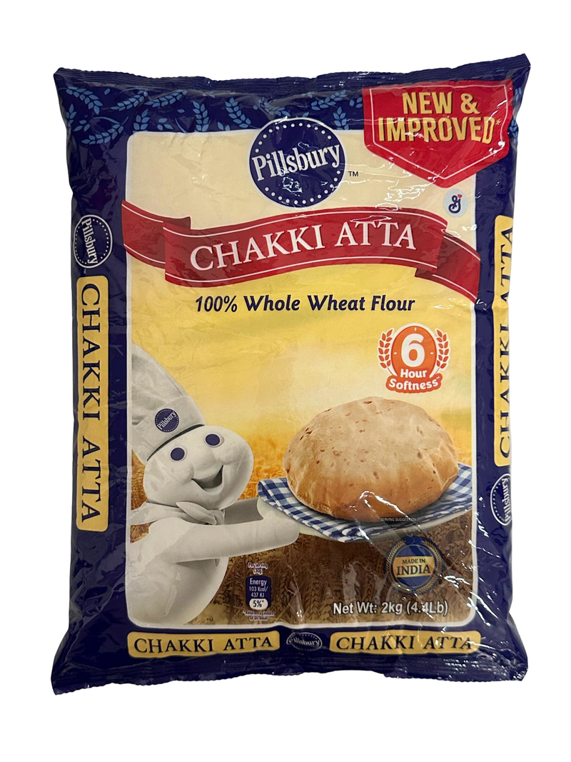 Pillsbury Chakki Atta (Whole Wheat Flour) 2 kg