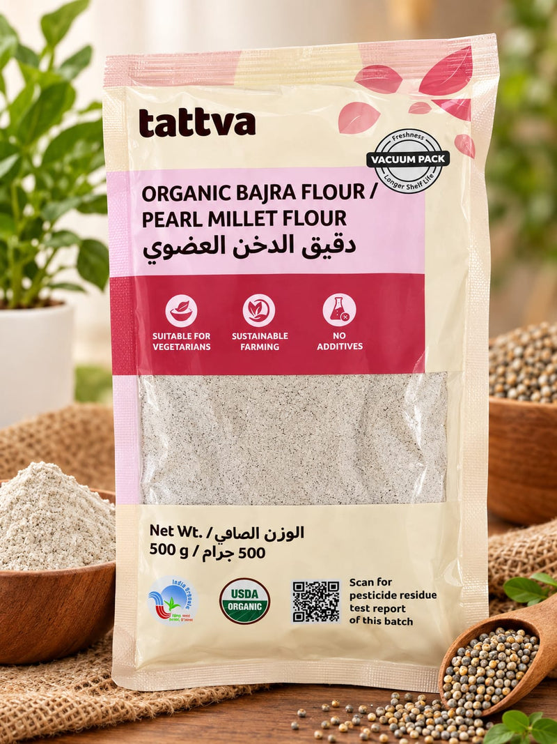 Organic Tattva Organic Bajra Flour 500g