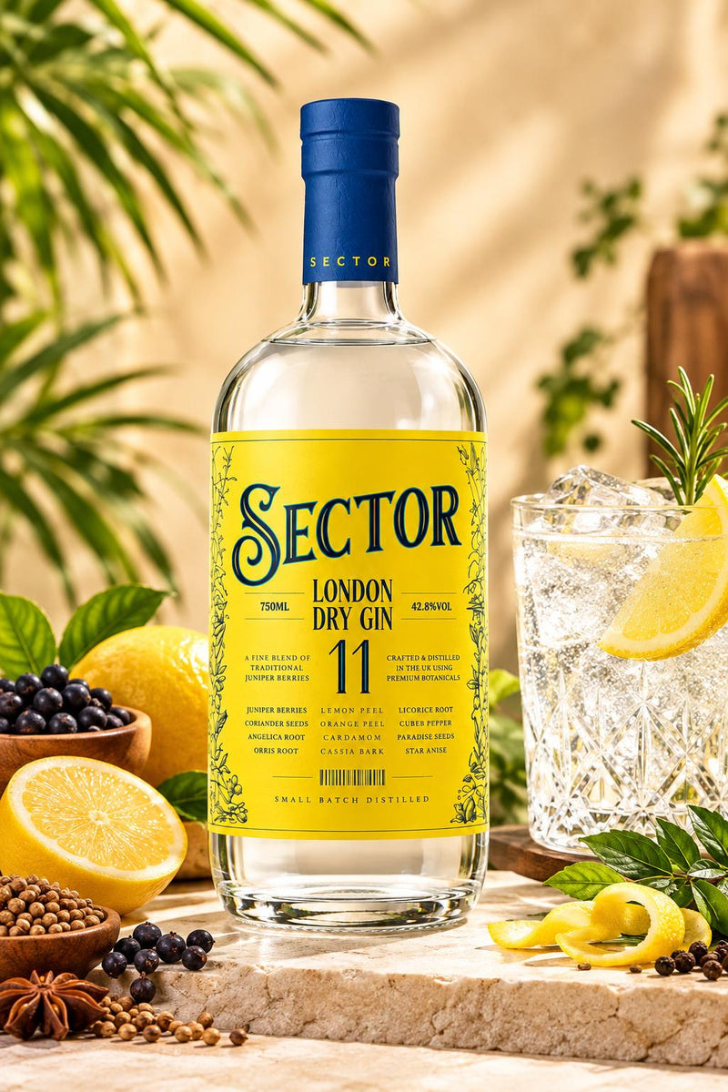 Sector London Dry Gin 750ml