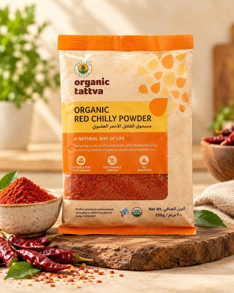 Organic Tattva Organic Red Chilly Powder 200g