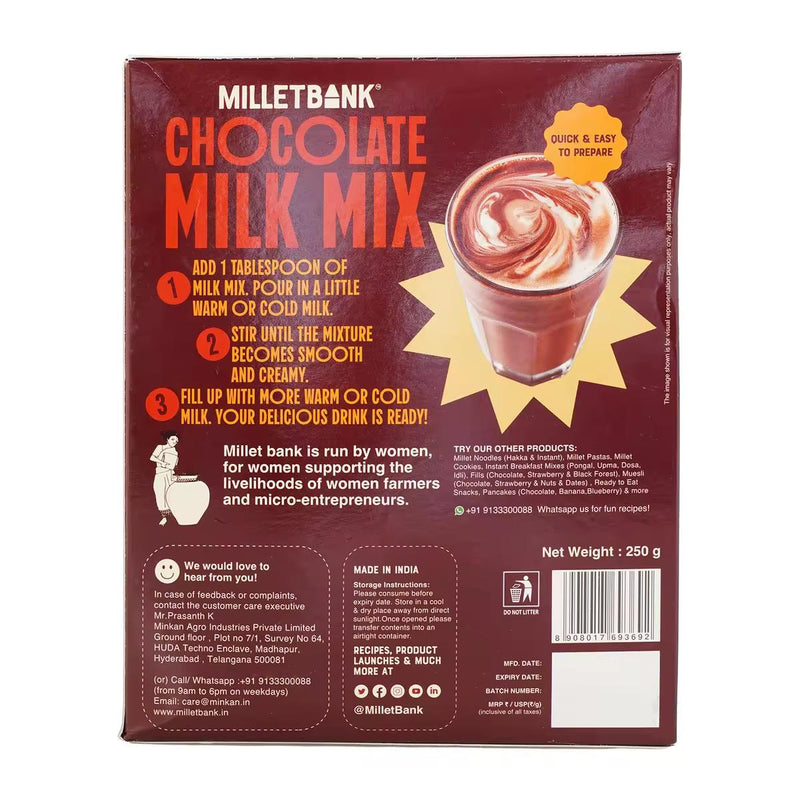 Millet Bank Chocolate Milk Mix 250g