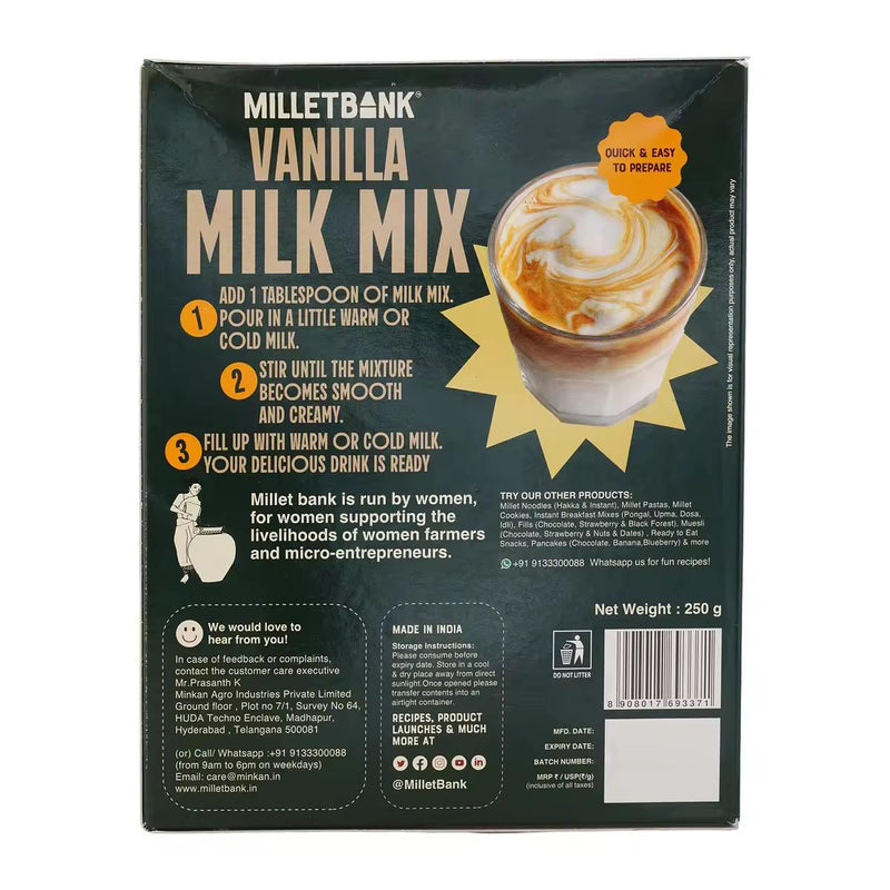 Millet Bank Vanilla Milk Mix 250g