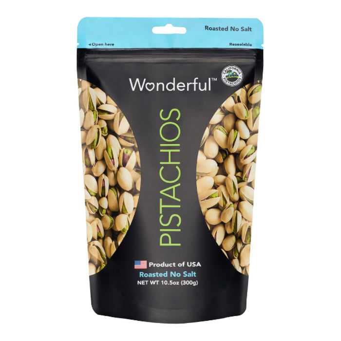 Wonderful Classic Roasted No Salt Pistachios