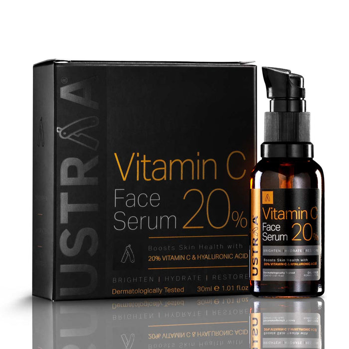 Ustras Vitamin C Face Serum with Hyaluronic Acid