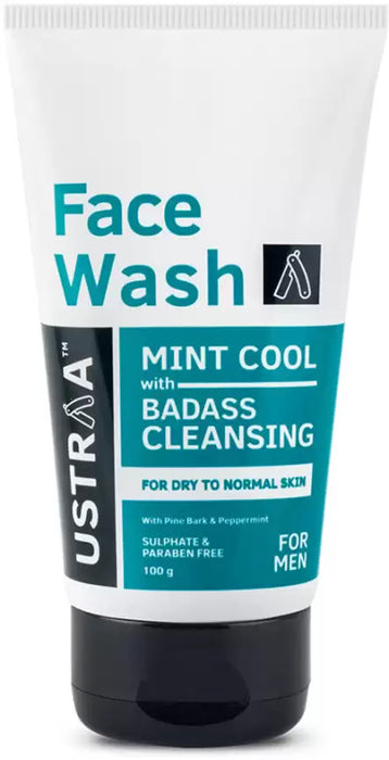 Ustraa Face Wash - Dry Skin (Mint Cool)