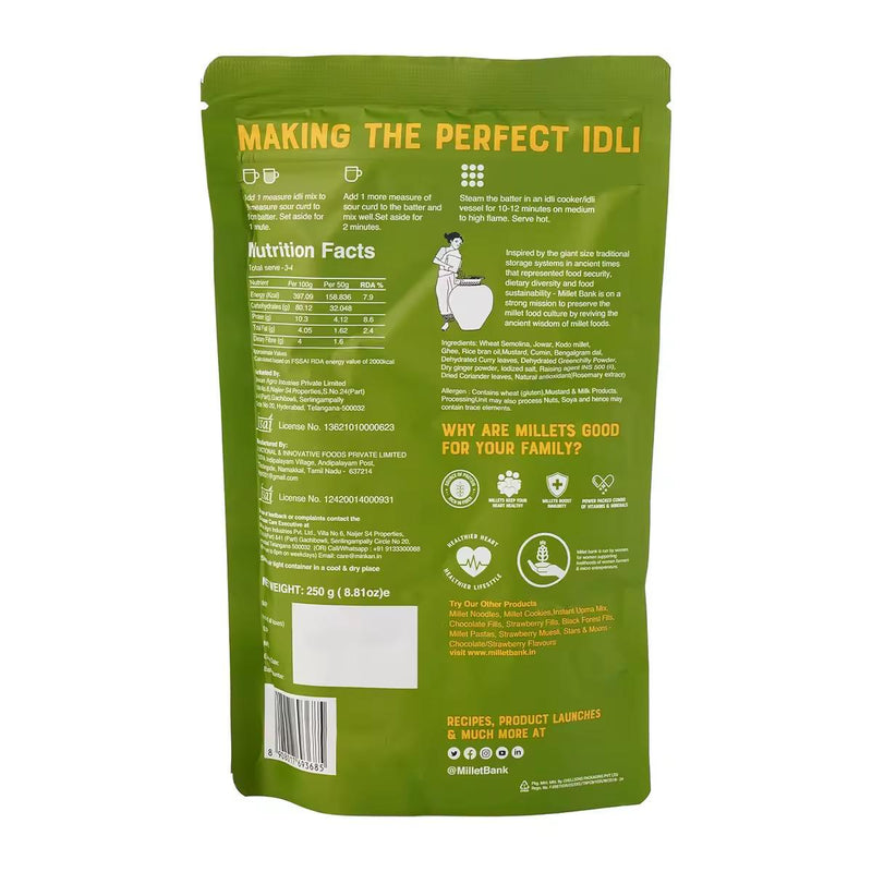 Millet Bank Multi Millet Idly Mix 250g