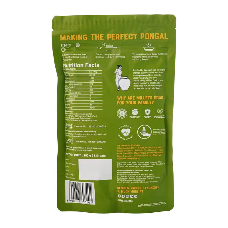 Millet Bank Multi Millet Pongal Mix 250g