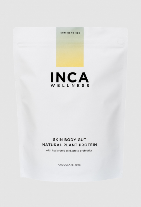 INCA Skin Body Gut Natural Plant Protein - Chocolate