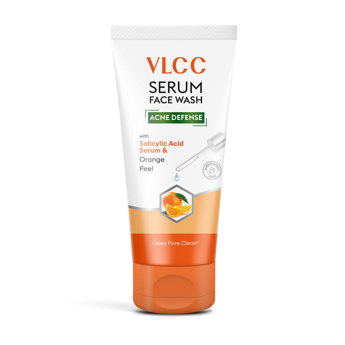 VLCC Acne Defense Serum Face Wash with Salicylic Acid Serum & Orange