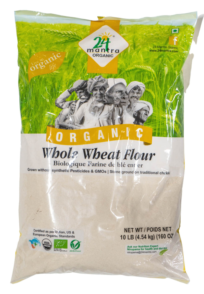 24 Mantra Organic Whole Wheat Atta
