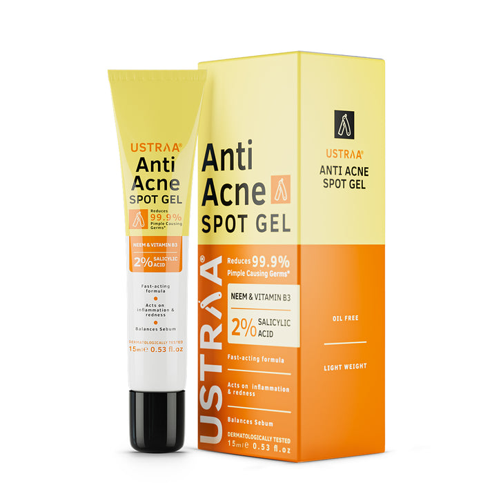 Ustraa Anti-Acne Spot Gel with Neem & Vitamin B3