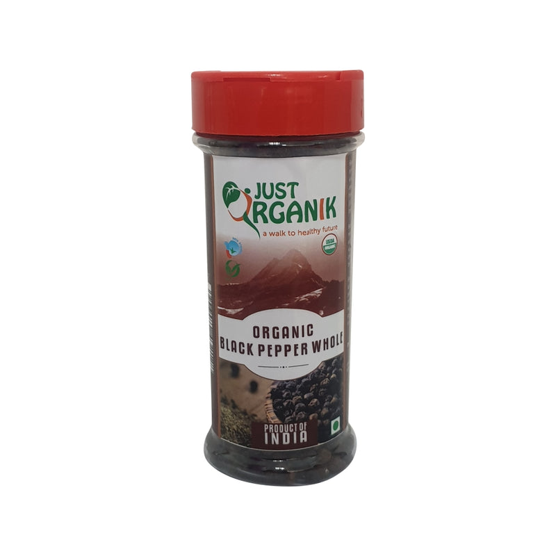 Just Organik Organic Black Pepper Whole