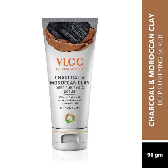VLCC Charcoal & Moroccan Clay Deep Purifying Scrub