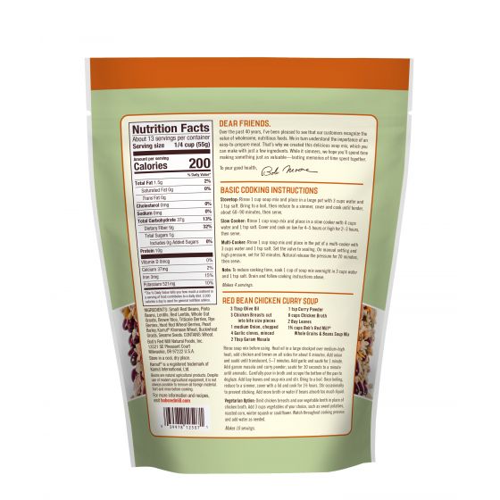 Bob's Red Mill Whole Grains & Beans Soup Mix