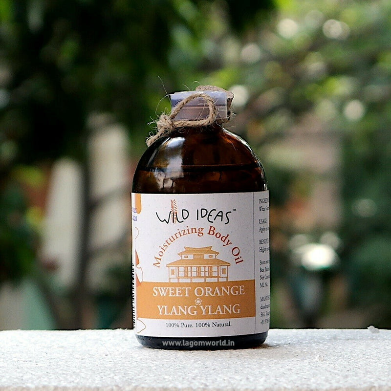 Wild Ideas Moisturising Body Oil-Sweet Orange & Ylang Ylang