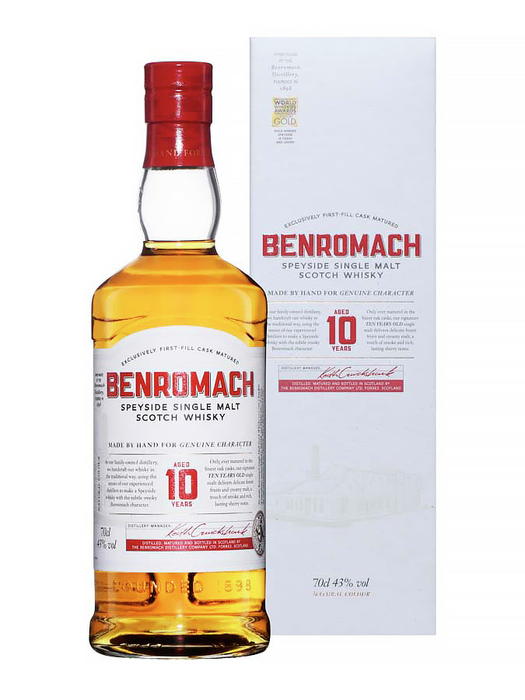 Benromach 10 Years Single Malt Scotch Whisky
