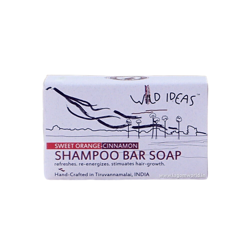 Wild Ideas Natural (100%) Shampoo Bar_Orange/Cinnamon