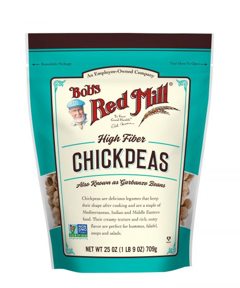 Bob's Red Mill High Fiber Chickpeas / Kabuli Channa